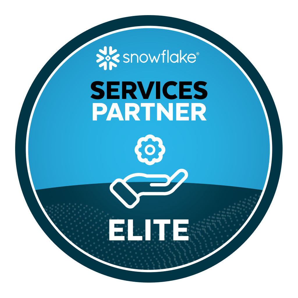 Snowflake Services Partner Elite badge
